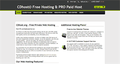 Desktop Screenshot of cdhost.org